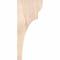 Ekena Millwork Yorktown Smooth Corbel, Douglas Fir, 3 1/2"W x 12"D x 28"H COR04X12X28YOR00SDF - alternate 2